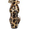 imageAllegra K Womens Printed Clear Platform Chunky Heel SandalsLeopard Print