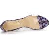 imageAllegra K Womens Printed Clear Platform Chunky Heel SandalsPurple