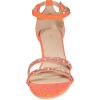 imageAllegra K Womens Stiletto Kitten Heels Glitter Heel SandalsOrange