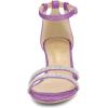 imageAllegra K Womens Stiletto Kitten Heels Glitter Heel SandalsPurple