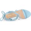 imageAllegra K Womens Strappy One Strap Lace Up Chunky Heels SandalsSky Blue