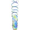 imageAllegra K Womens Tie Dye Platform Chunky Heel Lace Up SandalsGreen Blue