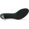 imageAllegra K Womens Clear Strap Open Toe Slip On Stiletto Heel Slide SandalsEmerald Green