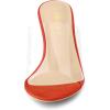 imageAllegra K Womens Clear Strap Open Toe Slip On Stiletto Heel Slide SandalsOrange