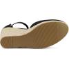 imageAllegra K Womens Closed Toe Espadrille Platform Heels Lace Wedge SandalsBlack