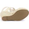 imageAllegra K Womens Espadrille Strappy Platform Wedges SandalsBeige