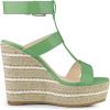 imageAllegra K Womens Espadrille Strappy Platform Wedges SandalsGreen