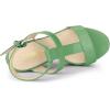 imageAllegra K Womens Espadrille Strappy Platform Wedges SandalsGreen