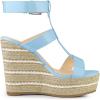 imageAllegra K Womens Espadrille Strappy Platform Wedges SandalsSky Blue