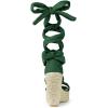 imageAllegra K Womens Espadrilles Platform Sandals Lace Up Open Toe Wedges HeelsGreen