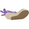 imageAllegra K Womens Espadrilles Platform Sandals Lace Up Open Toe Wedges HeelsPurple