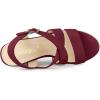 imageAllegra K Womens Espadrilles Platform Slingback Burgundy Wedges Sandals 10 M US