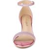 imageAllegra K Womens Glitter Ankle Strap Stiletto Heel SandalsPink