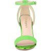 imageAllegra K Womens Glitter Ankle Strap Stiletto High Heel SandalsLime