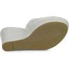 imageAllegra K Womens Glitter Platform Slip on Wedge Heels SandalsSilver