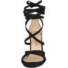 imageAllegra K Womens Lace Up Heels Stiletto High Heel SandalsBlack