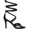 imageAllegra K Womens Lace Up Heels Stiletto High Heel SandalsBlack