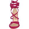 imageAllegra K Womens Lace Up Heels Stiletto High Heel SandalsHot Pink