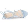 imageAllegra K Womens Lace Up Heels Strappy Stiletto Heel SandalsLight Blue