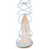imageAllegra K Womens Lace Up Heels Strappy Stiletto Heel SandalsLight Blue