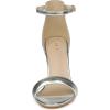 imageAllegra K Womens Open Toe Buckle Ankle Strap Stiletto High Heel SandalsSilver