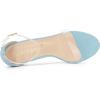 imageAllegra K Womens Open Toe Clear Ankle Strap Stiletto Heel SandalsSky Blue