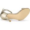 imageAllegra K Womens Open Toe Lace Up Stiletto Heels SandalsGold