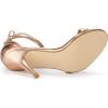 imageAllegra K Womens Open Toe Lace Up Stiletto Heels SandalsRose Gold