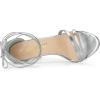 imageAllegra K Womens Open Toe Lace Up Stiletto Heels SandalsSilver