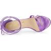 imageAllegra K Womens Open Toe Lace Up Stiletto Heels SandalsTaro Purple
