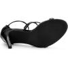 imageAllegra K Womens Party Strappy Stiletto High Heels SandalsBlack
