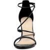 imageAllegra K Womens Party Strappy Stiletto High Heels SandalsBlack