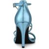imageAllegra K Womens Party Strappy Stiletto High Heels SandalsLight Blue