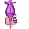 imageAllegra K Womens Party Strappy Stiletto High Heels SandalsPurple
