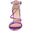 imageAllegra K Womens Party Strappy Stiletto High Heels SandalsPurple