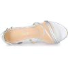 imageAllegra K Womens Party Strappy Stiletto High Heels SandalsSilver