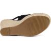 imageAllegra K Womens Peep Toe Slingback Platform Espadrilles Wedge SandalsBlack