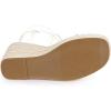 imageAllegra K Womens Platform Espadrille Wedge Heel Slingback Strappy SandalsWhite
