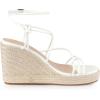imageAllegra K Womens Platform Espadrille Wedge Heel Slingback Strappy SandalsWhite