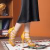 imageAllegra K Womens Platform Gladiator Strappy Indianapolis Stiletto Heel SandalsYellow