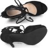 imageAllegra K Womens Platform Gladiator Strappy Open Toe Stiletto High Heel SandalsBlack