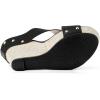 imageAllegra K Womens Platform Slide Wedge SandalsBlack