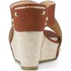 imageAllegra K Womens Platform Slide Wedge SandalsBrown