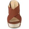 imageAllegra K Womens Platform Slide Wedge SandalsBrown