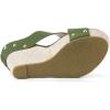 imageAllegra K Womens Platform Slide Wedge SandalsDark Green