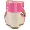 imageAllegra K Womens Platform Slide Wedge SandalsPink