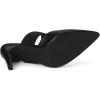 imageAllegra K Womens Pointed Toe Elastic Strap Stiletto Heels MulesBlack