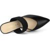 imageAllegra K Womens Pointed Toe Elastic Strap Stiletto Heels MulesBlack