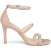 imageAllegra K Womens Rhinestone Ankle Strap Stiletto High Heels SandalsDust Pink