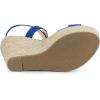 imageAllegra K Womens Slingback Crisscross Espadrille Wedges Heel SandalsRoyal Blue